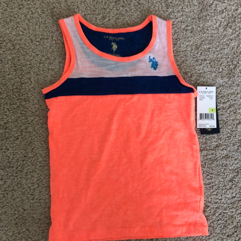 U.S. POLO ASSN. kids tank top